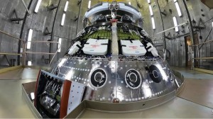 Orion Space Capsule In Altitude Chamber